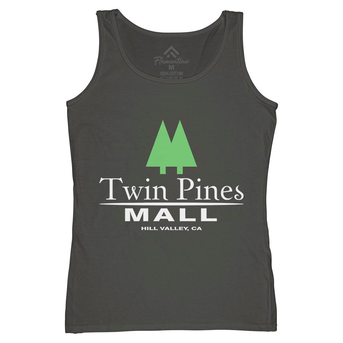 Twin Pines Mall Womens Organic Tank Top Vest Space D311