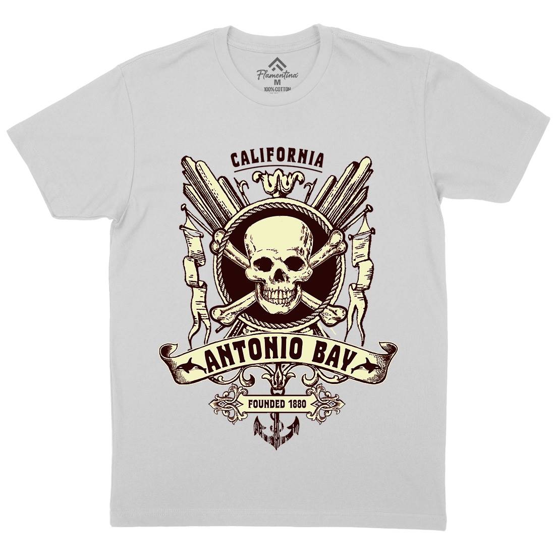 Antonio Bay Mens Crew Neck T-Shirt Horror D312