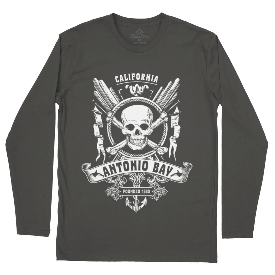 Antonio Bay Mens Long Sleeve T-Shirt Horror D312