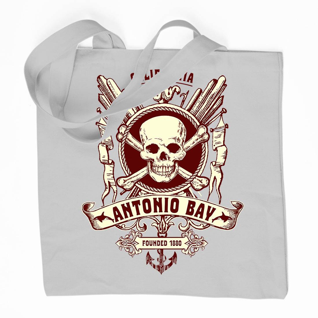 Antonio Bay Organic Premium Cotton Tote Bag Horror D312