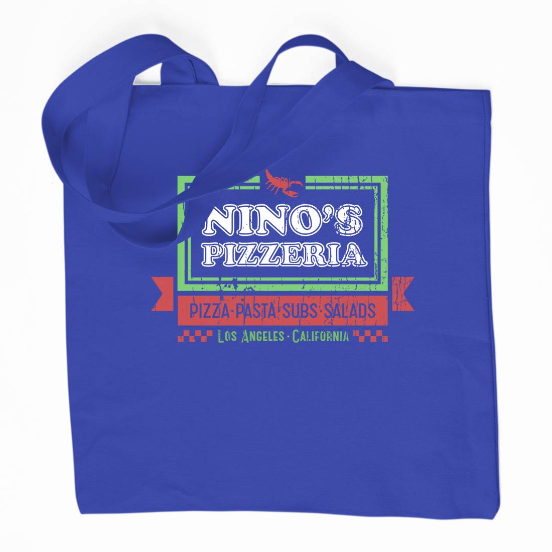 Ninos Pizzeria Organic Premium Cotton Tote Bag Food D313