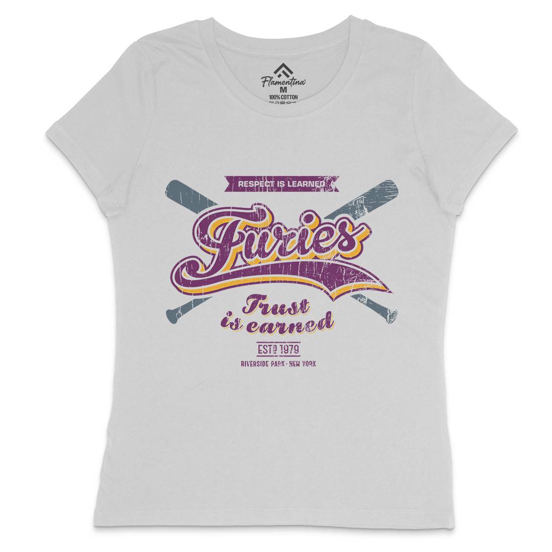 Furies Womens Crew Neck T-Shirt Sport D315