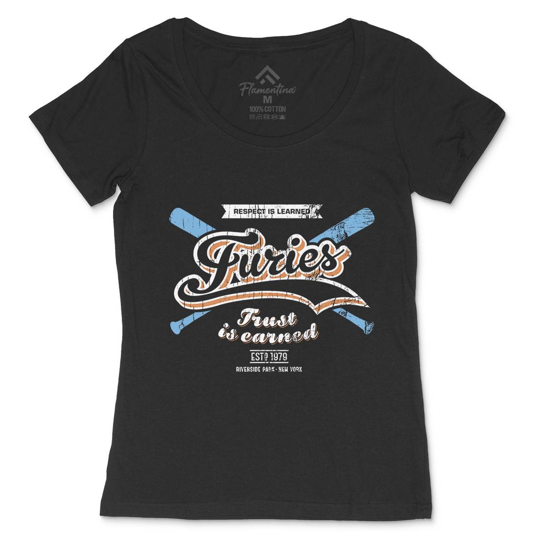Furies Womens Scoop Neck T-Shirt Sport D315
