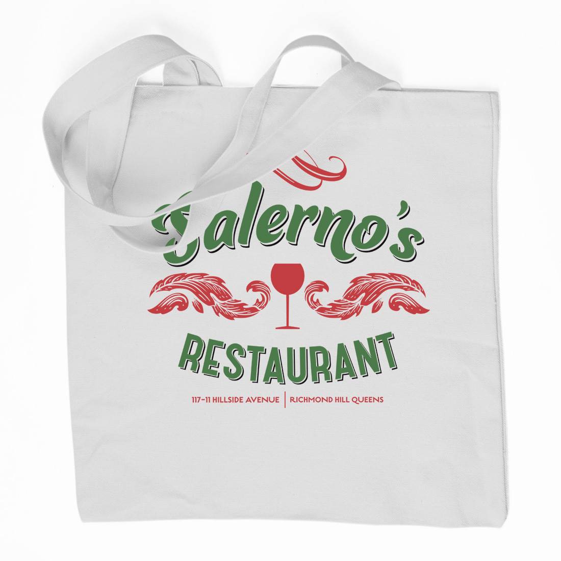 Salernos Restaurant Organic Premium Cotton Tote Bag Food D316