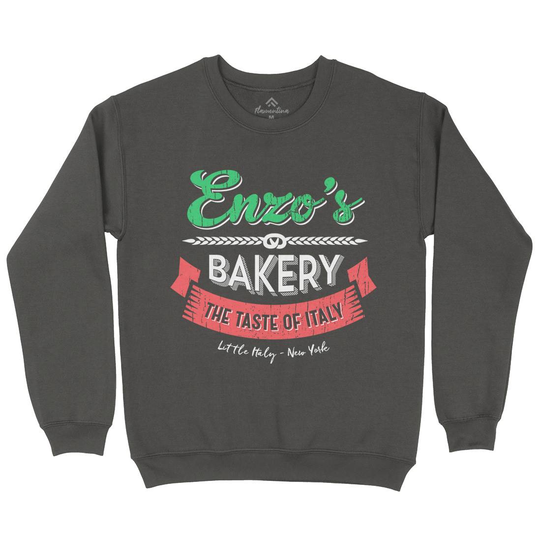 Enzos Bakery Kids Crew Neck Sweatshirt Food D318