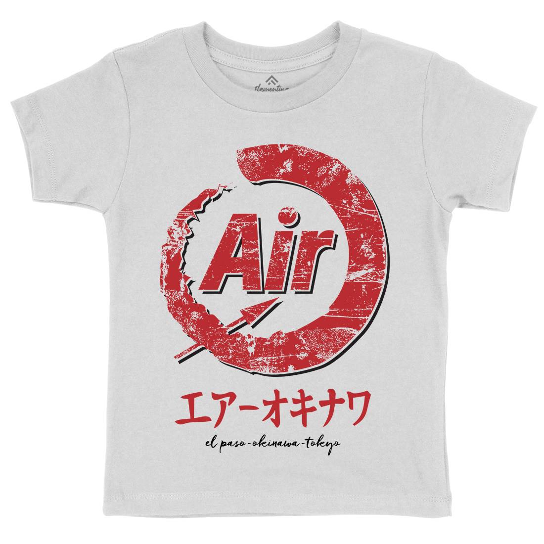 Air-O Kids Crew Neck T-Shirt Retro D320