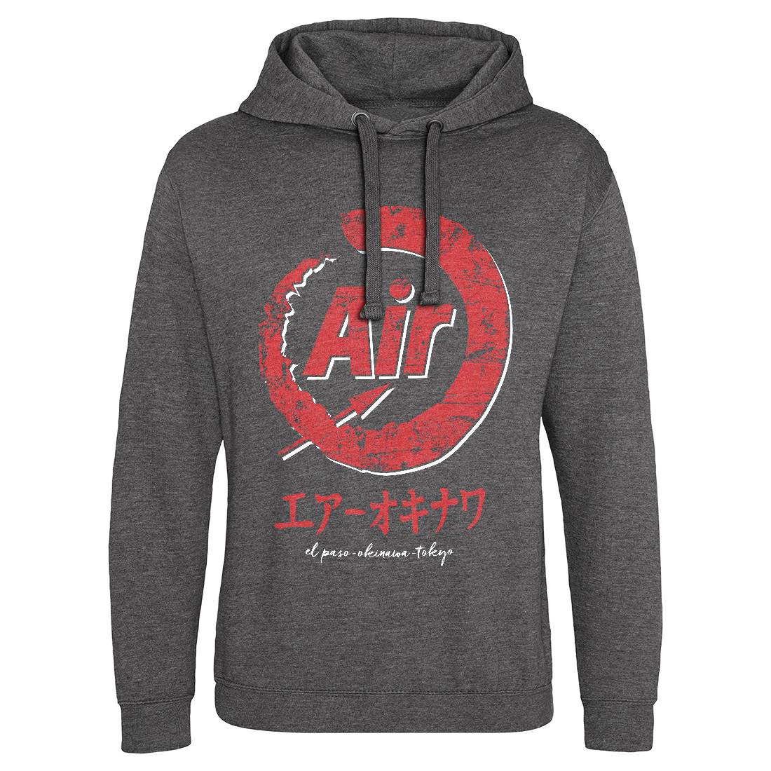 Air-O Mens Hoodie Without Pocket Retro D320