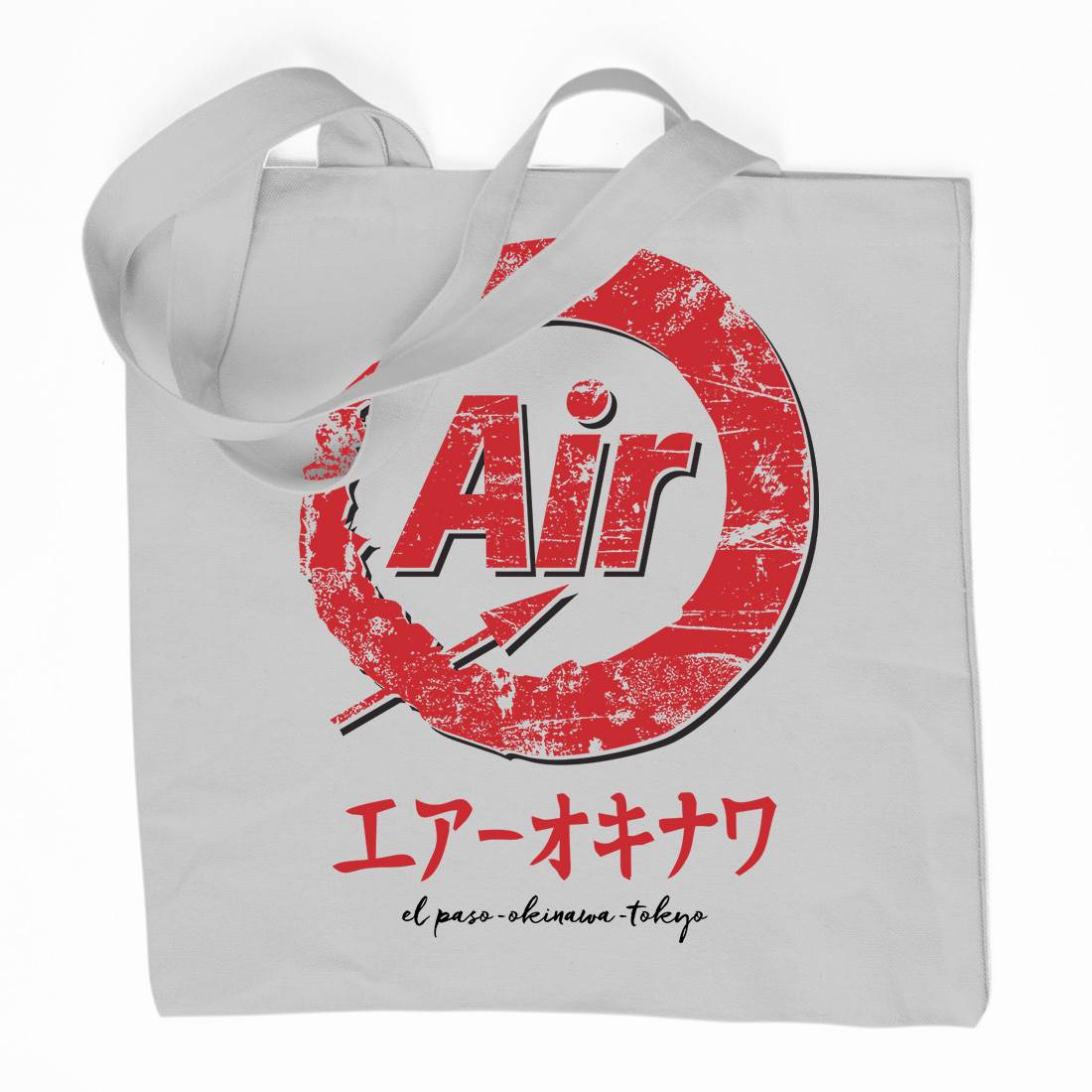 Air-O Organic Premium Cotton Tote Bag Retro D320