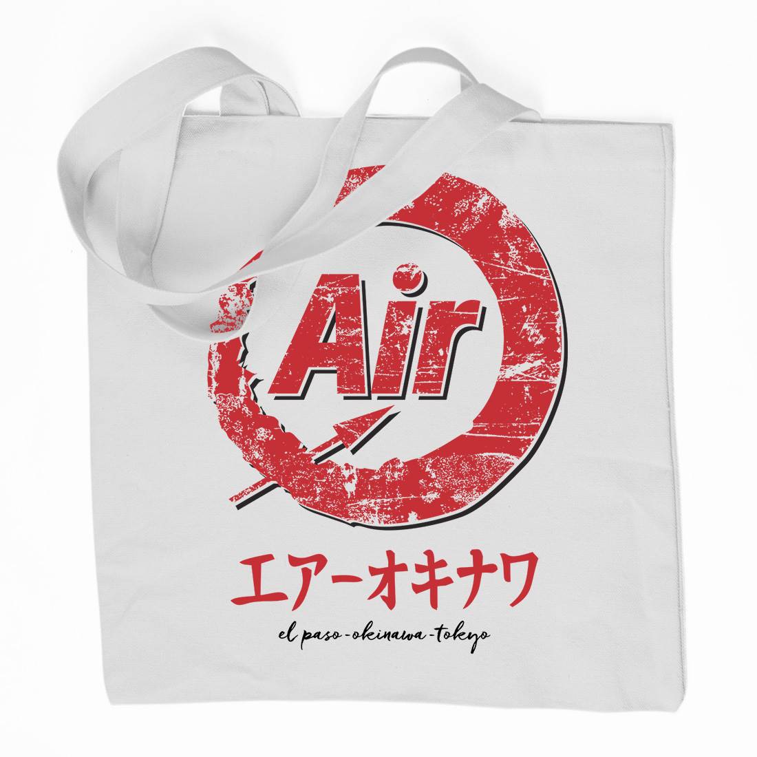 Air-O Organic Premium Cotton Tote Bag Retro D320