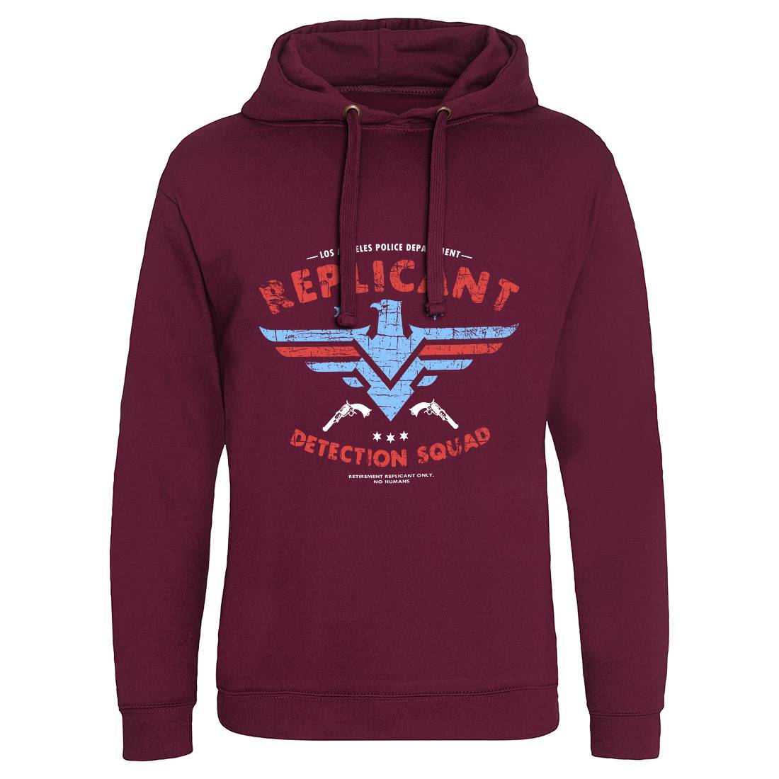 Replicant Detection Mens Hoodie Without Pocket Space D321