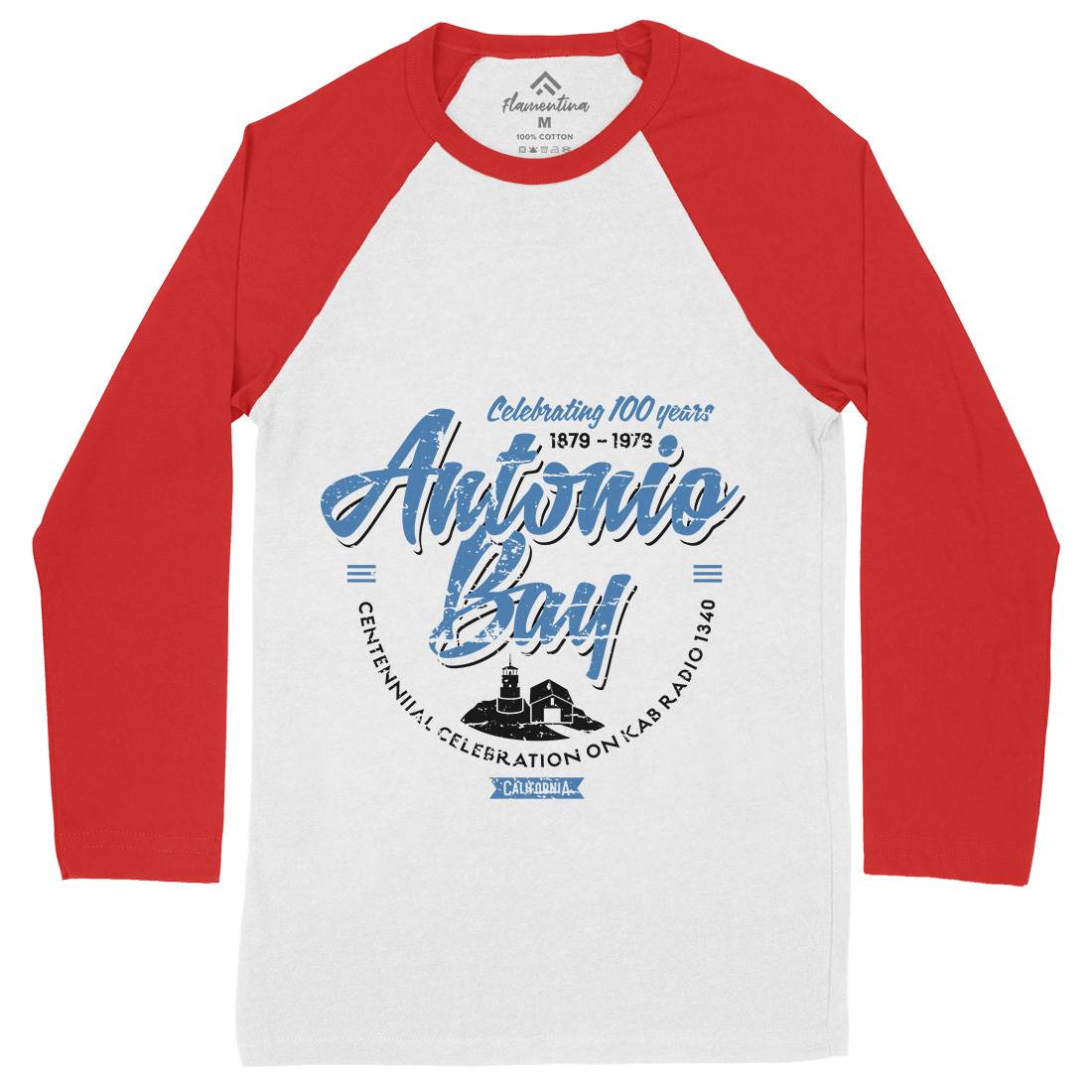 Antonio Bay Mens Long Sleeve Baseball T-Shirt Horror D324