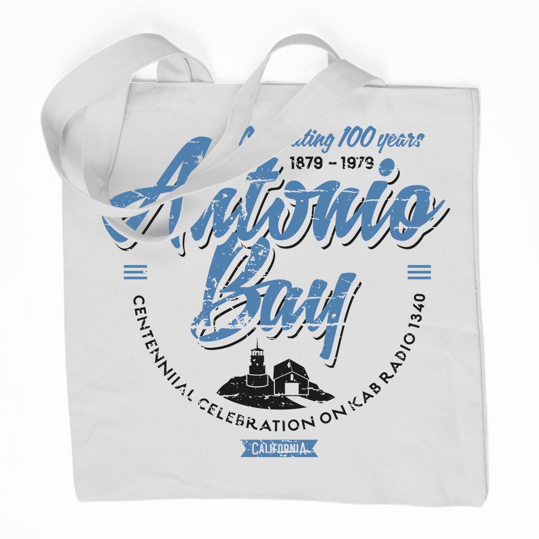 Antonio Bay Organic Premium Cotton Tote Bag Horror D324