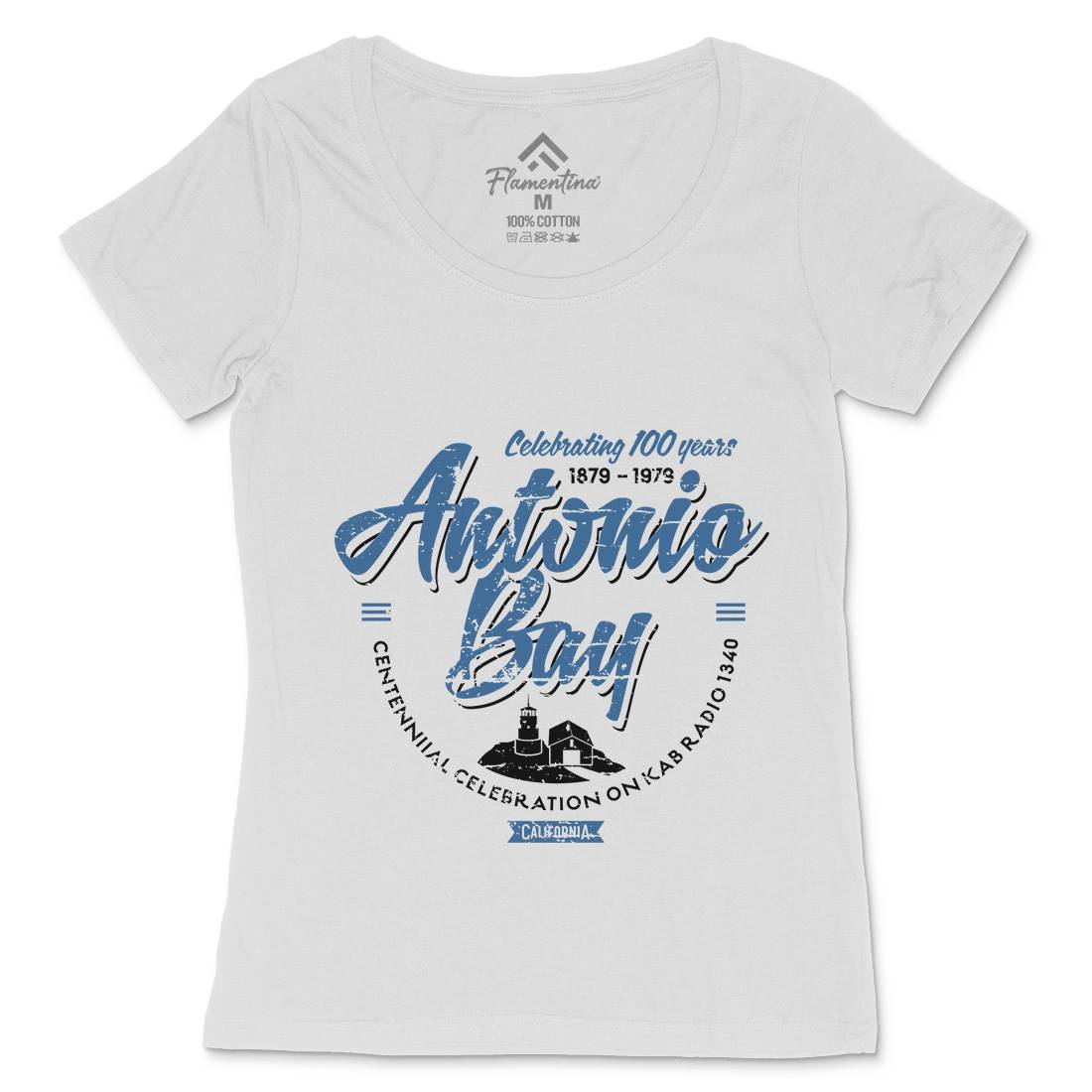 Antonio Bay Womens Scoop Neck T-Shirt Horror D324