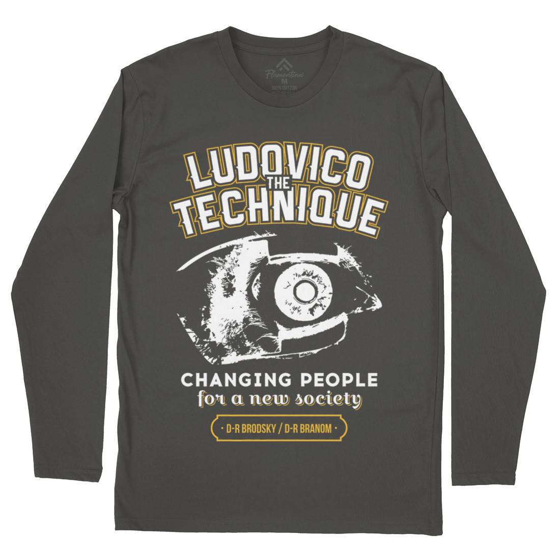 Ludovico Technique Mens Long Sleeve T-Shirt Horror D326