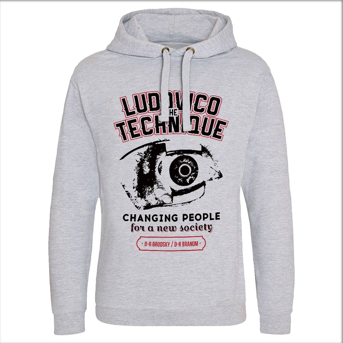 Ludovico Technique Mens Hoodie Without Pocket Horror D326