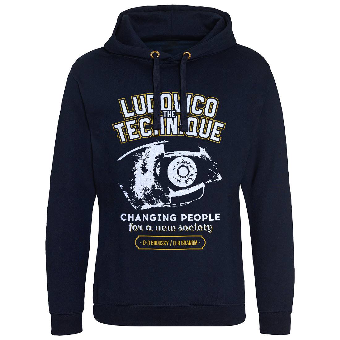 Ludovico Technique Mens Hoodie Without Pocket Horror D326