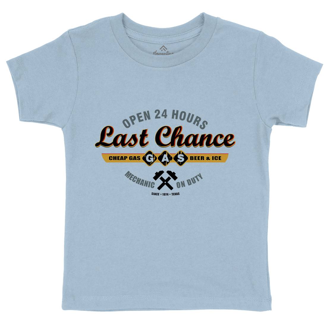 Last Chance Gasoline Kids Crew Neck T-Shirt Horror D328