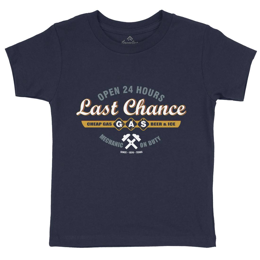 Last Chance Gasoline Kids Crew Neck T-Shirt Horror D328