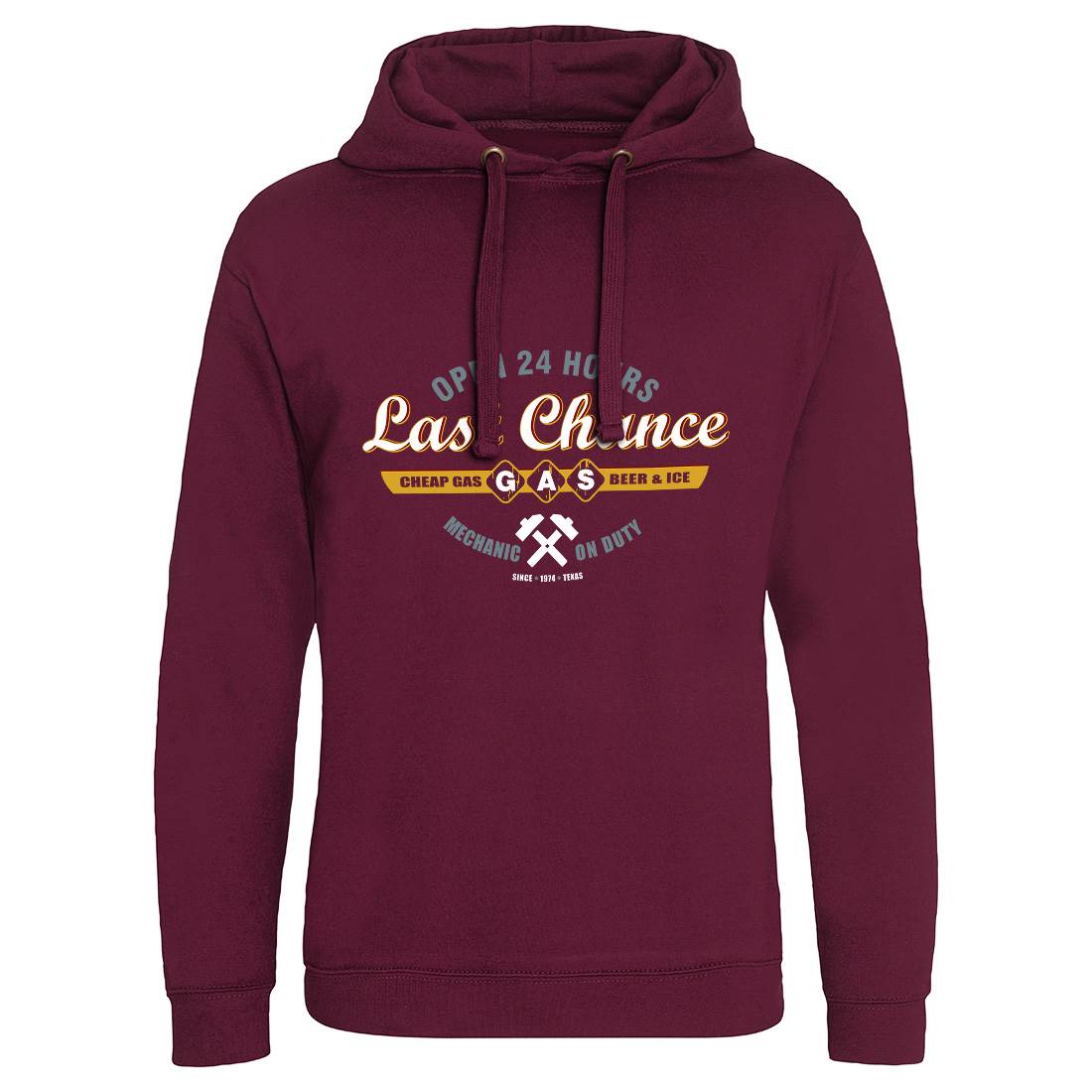 Last Chance Gasoline Mens Hoodie Without Pocket Horror D328