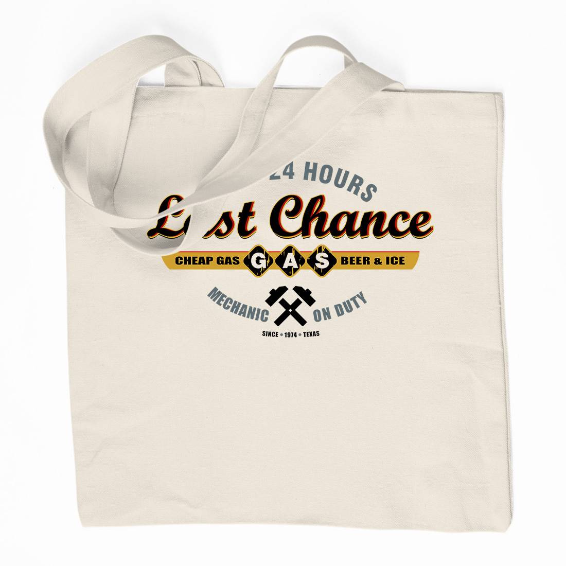 Last Chance Gasoline Organic Premium Cotton Tote Bag Horror D328