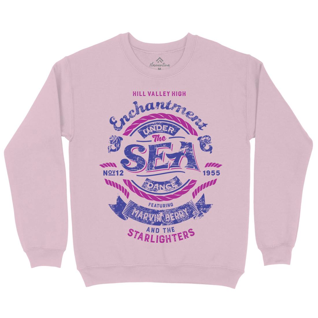 Enchantment Under The Sea Kids Crew Neck Sweatshirt Space D329