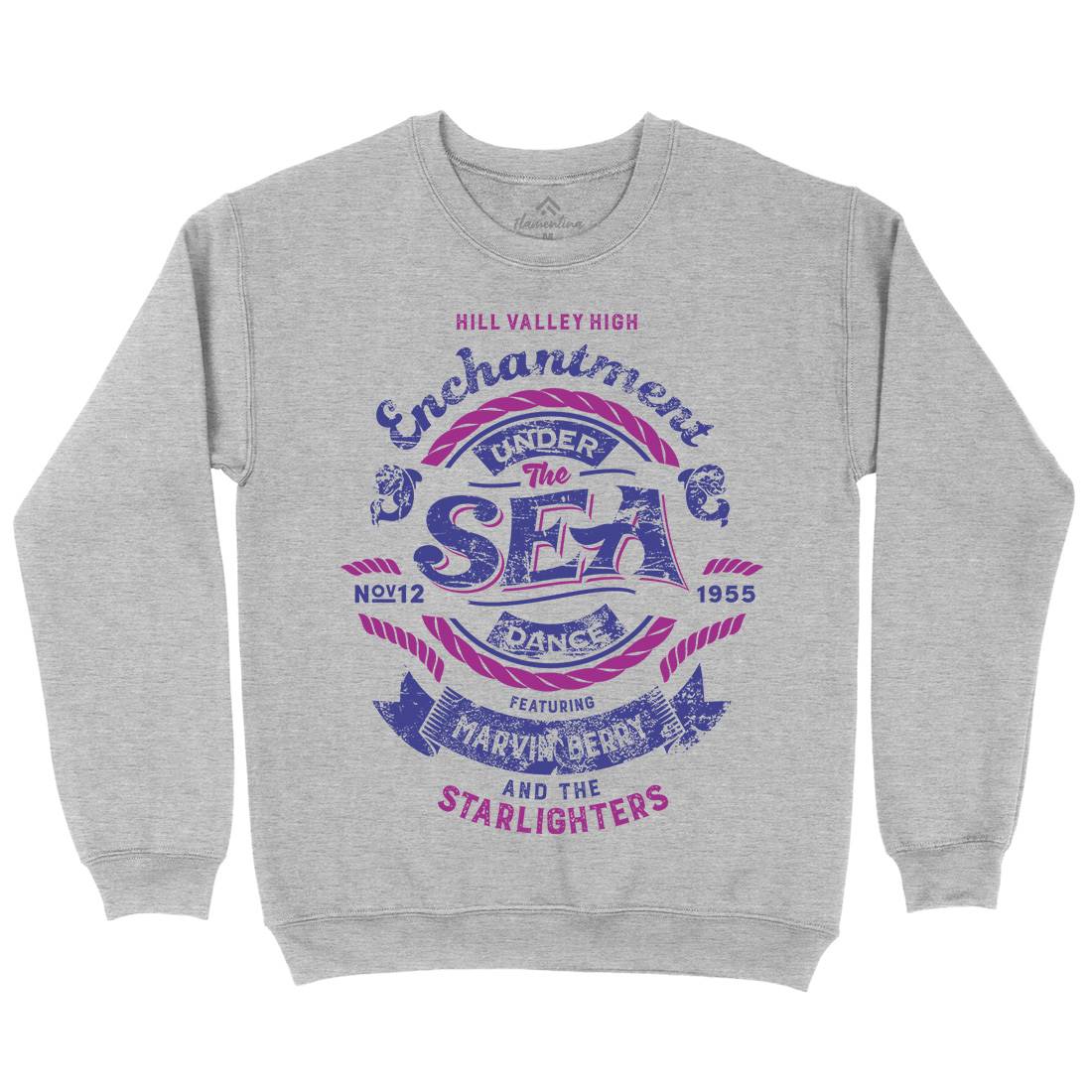 Enchantment Under The Sea Mens Crew Neck Sweatshirt Space D329