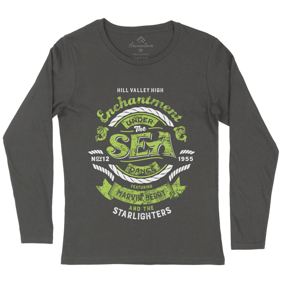 Enchantment Under The Sea Womens Long Sleeve T-Shirt Space D329