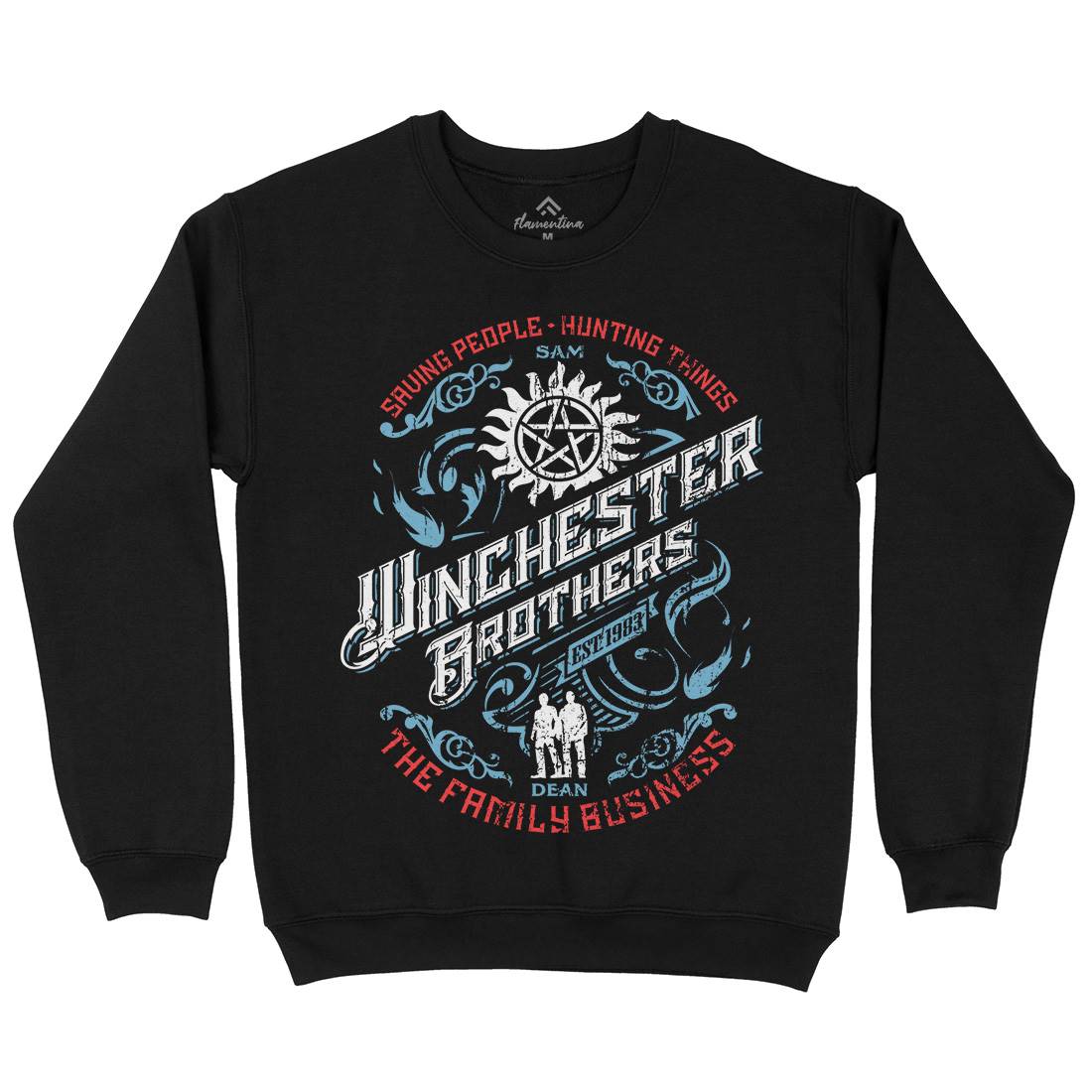 Winchester Kids Crew Neck Sweatshirt Horror D330