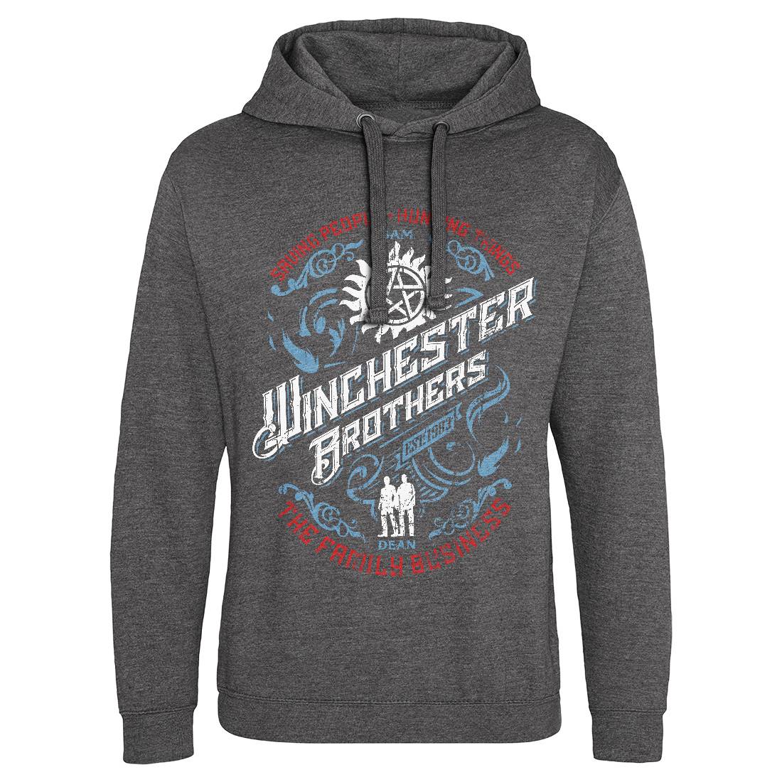 Winchester Mens Hoodie Without Pocket Horror D330