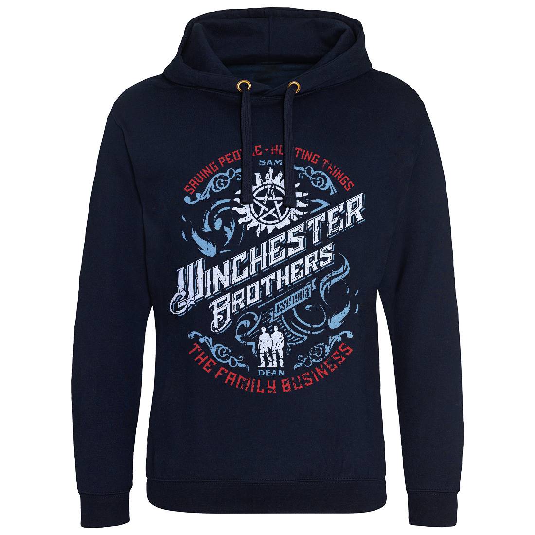 Winchester Mens Hoodie Without Pocket Horror D330