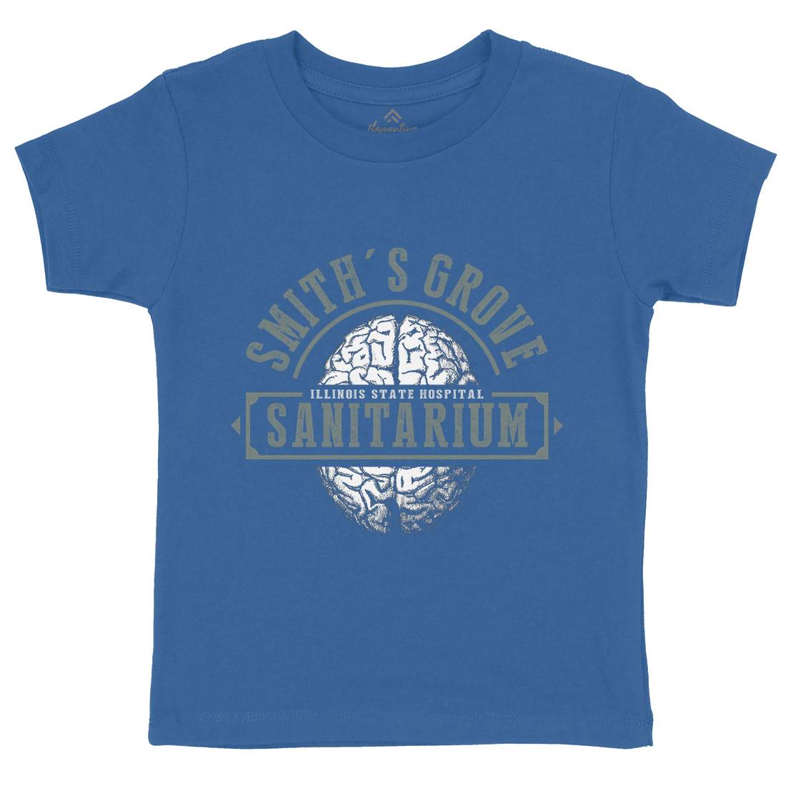 Smiths Grove Kids Organic Crew Neck T-Shirt Horror D331