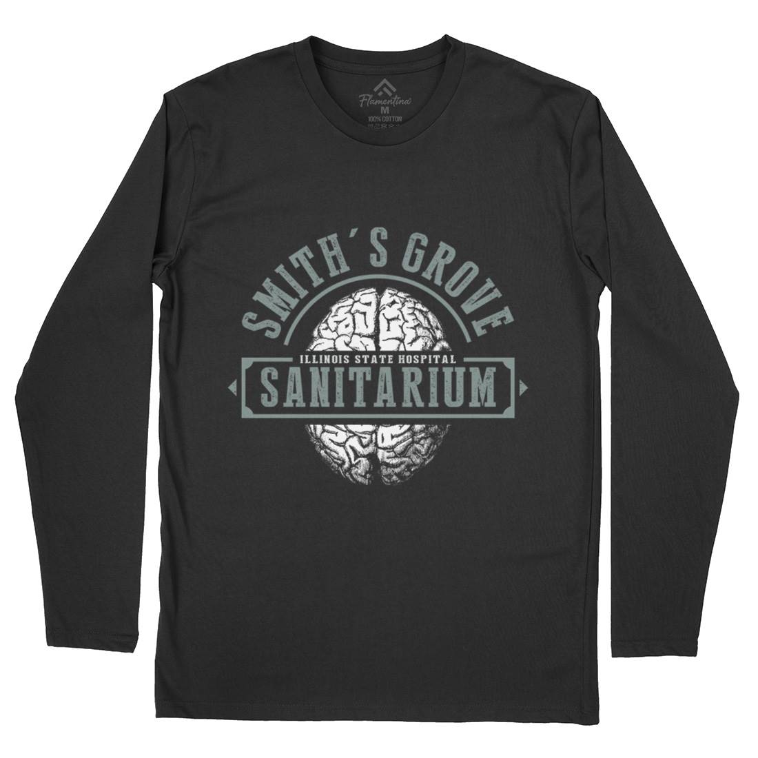 Smiths Grove Mens Long Sleeve T-Shirt Horror D331