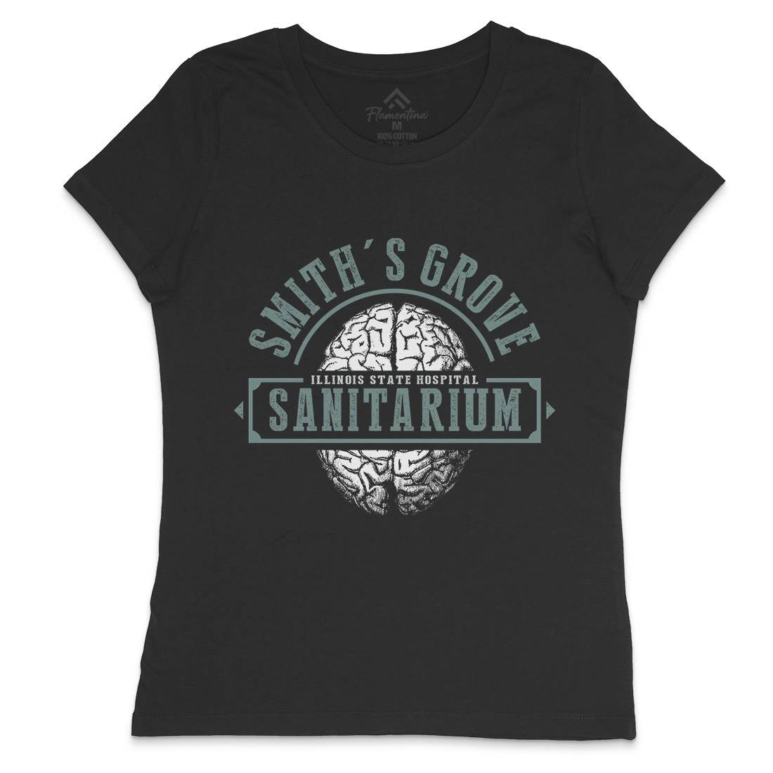 Smiths Grove Womens Crew Neck T-Shirt Horror D331