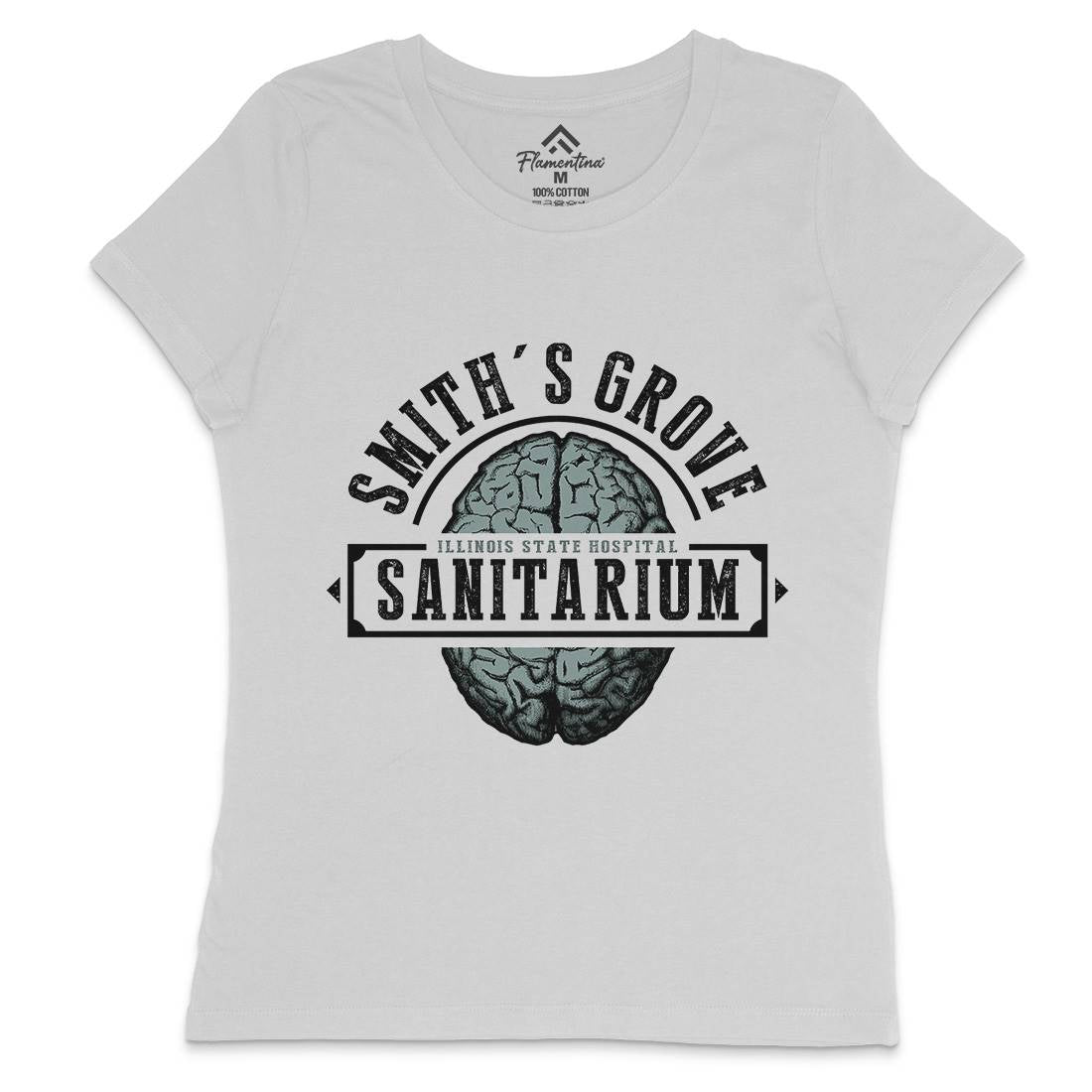 Smiths Grove Womens Crew Neck T-Shirt Horror D331