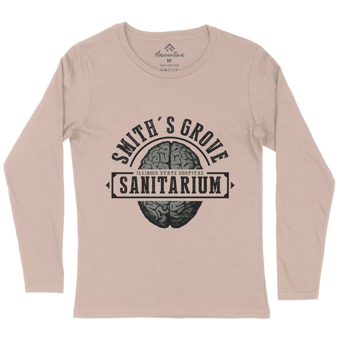 Smiths Grove Womens Long Sleeve T-Shirt Horror D331