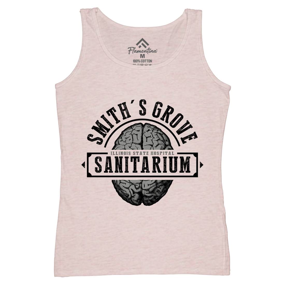 Smiths Grove Womens Organic Tank Top Vest Horror D331