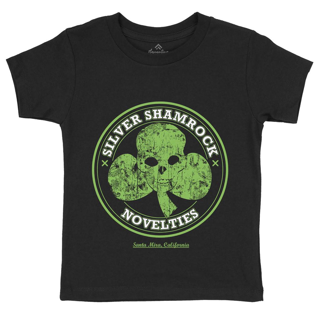 Silver Shamrock Novelties Kids Crew Neck T-Shirt Horror D332