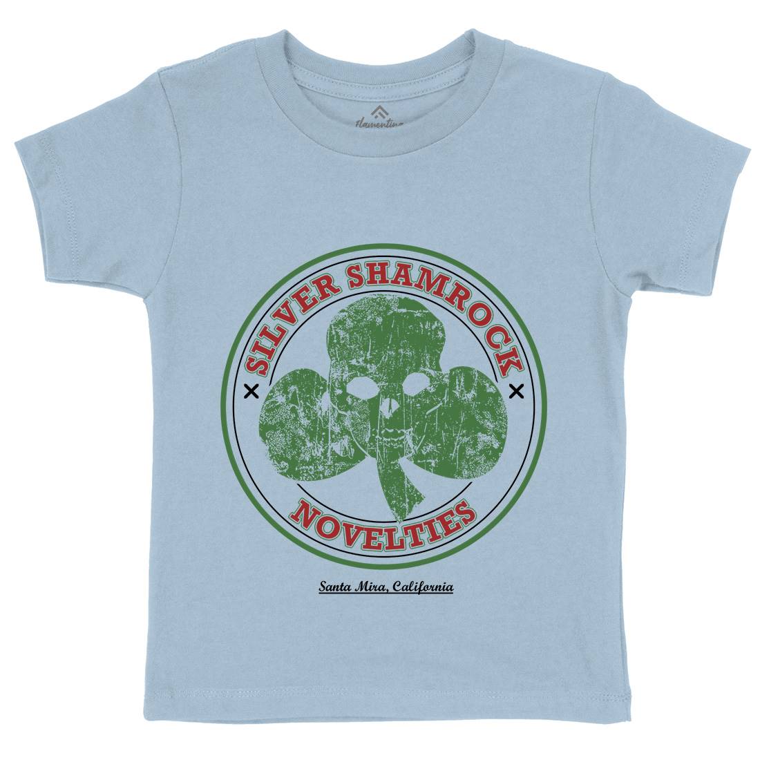 Silver Shamrock Novelties Kids Crew Neck T-Shirt Horror D332