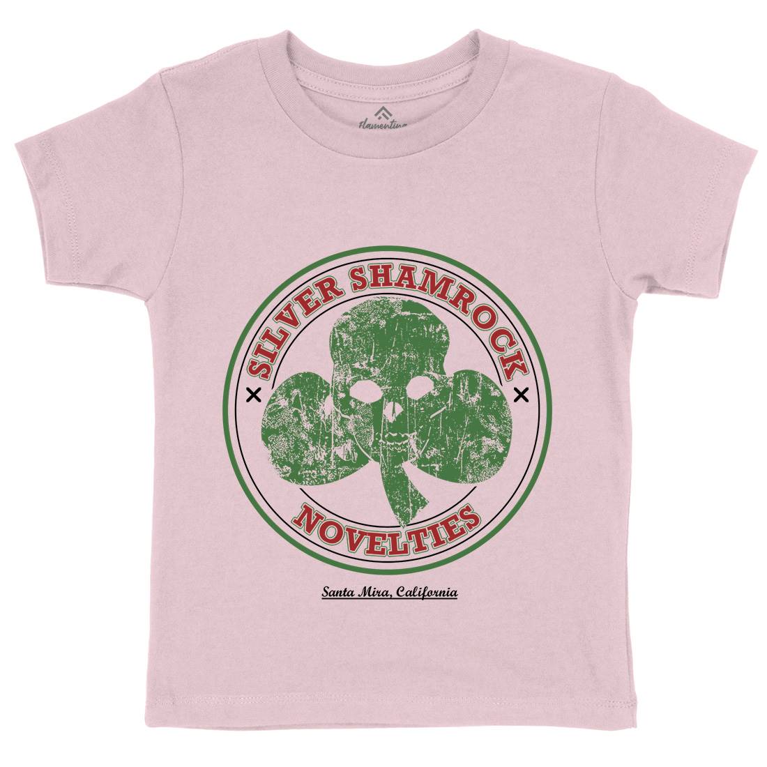 Silver Shamrock Novelties Kids Crew Neck T-Shirt Horror D332