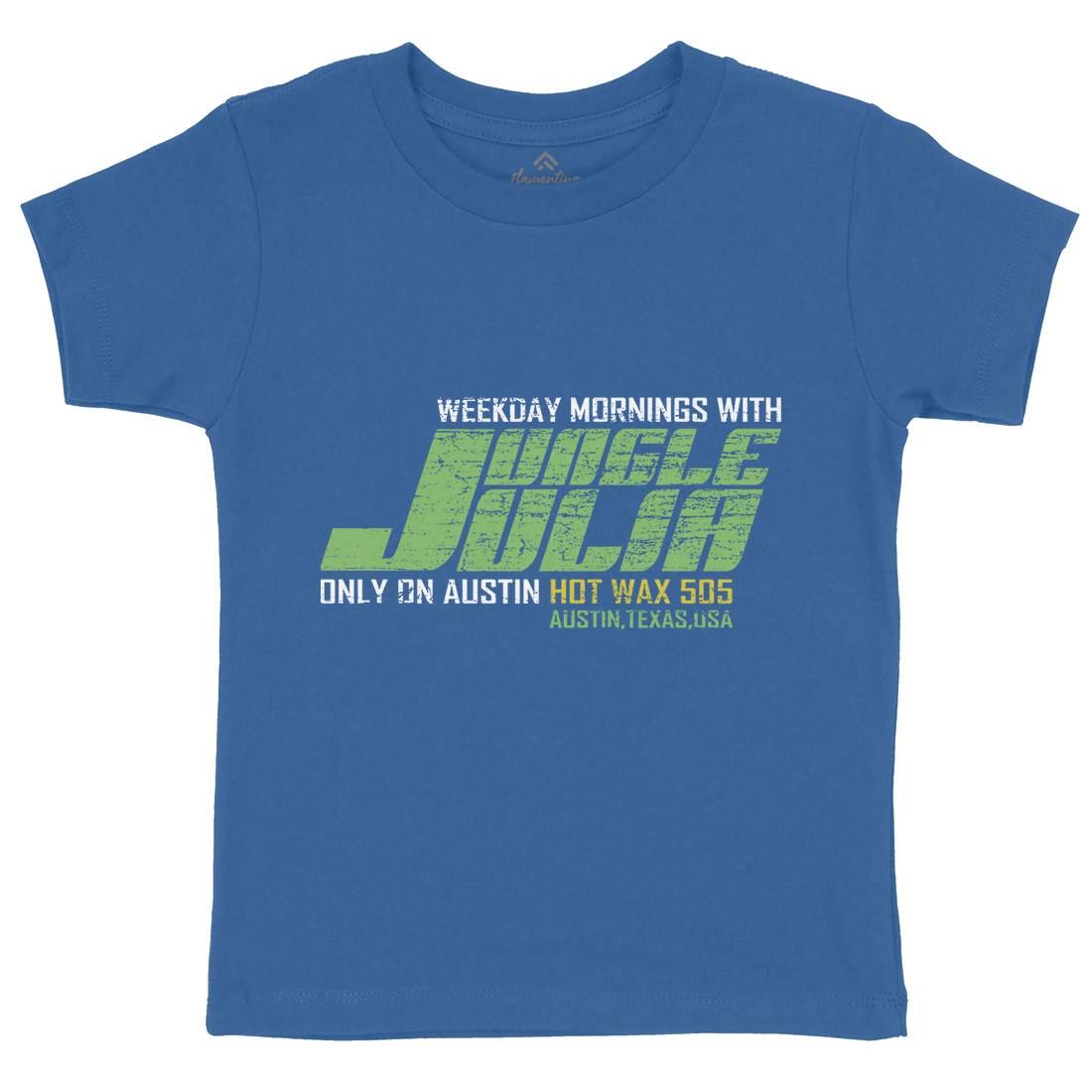 Jungle Julia Kids Crew Neck T-Shirt Retro D333