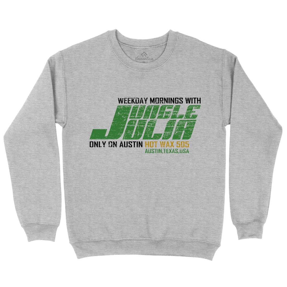 Jungle Julia Mens Crew Neck Sweatshirt Retro D333