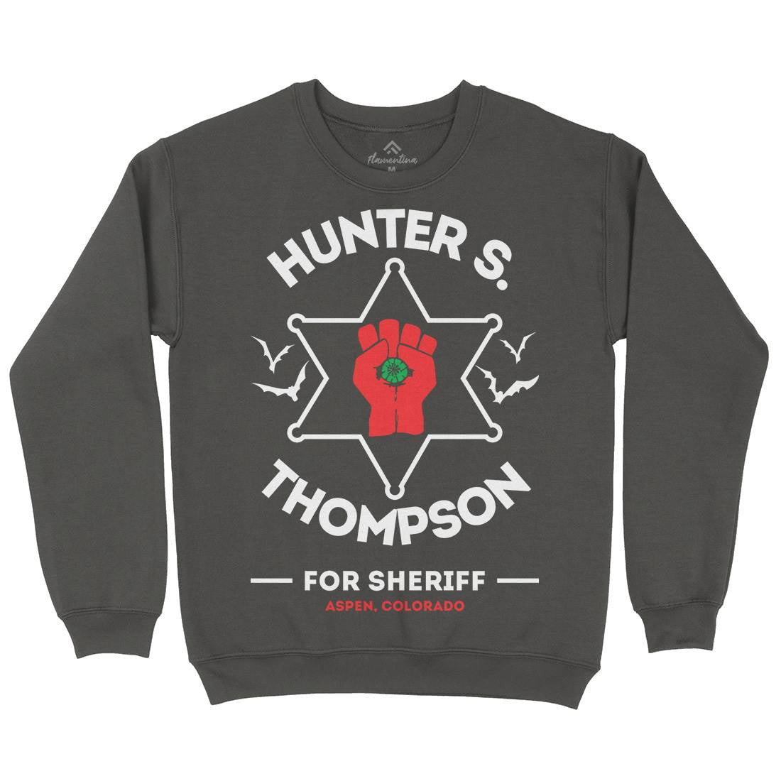 Hunter Thompson Kids Crew Neck Sweatshirt Retro D336
