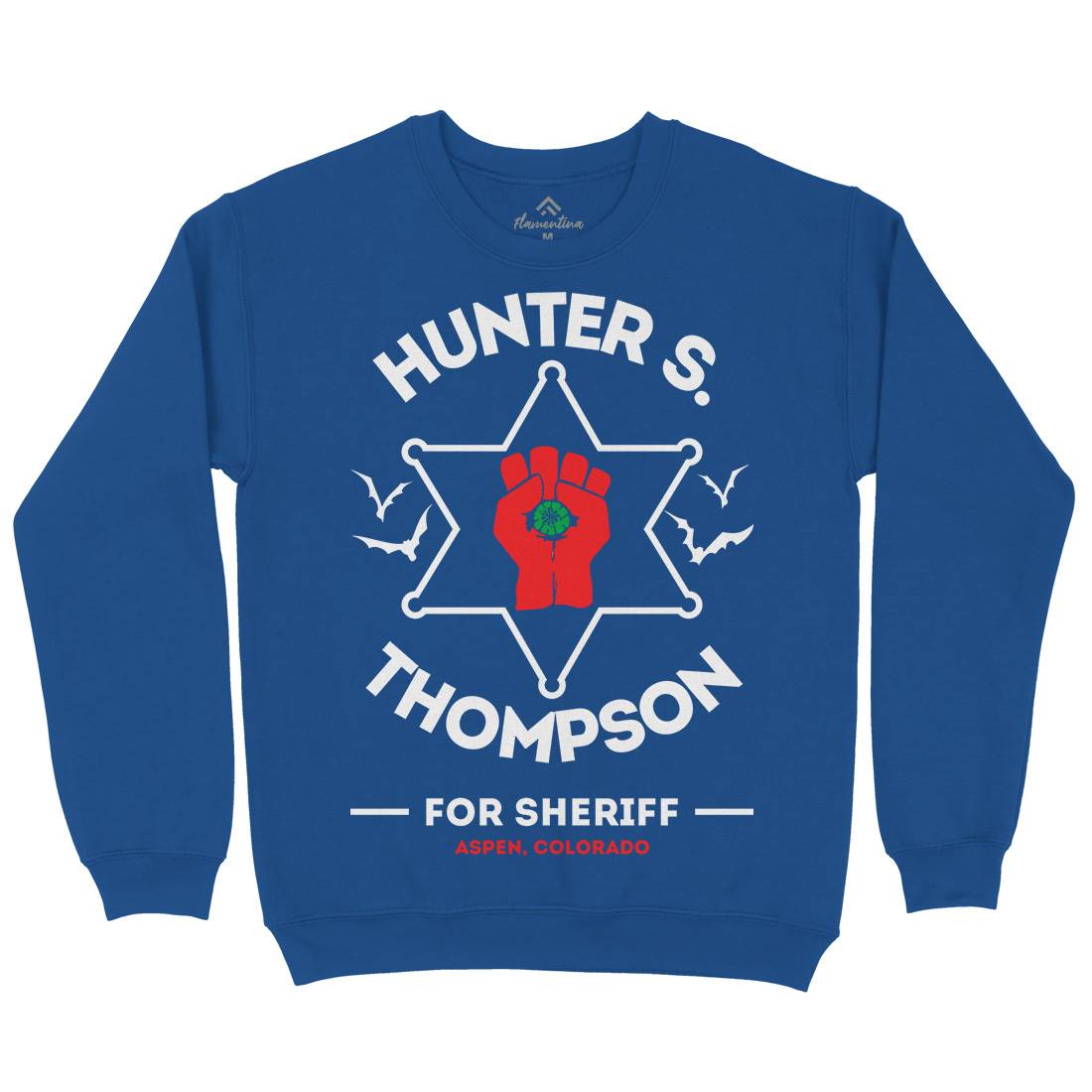 Hunter Thompson Kids Crew Neck Sweatshirt Retro D336
