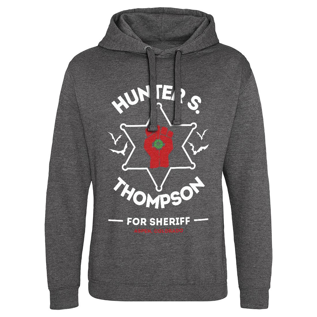 Hunter Thompson Mens Hoodie Without Pocket Retro D336