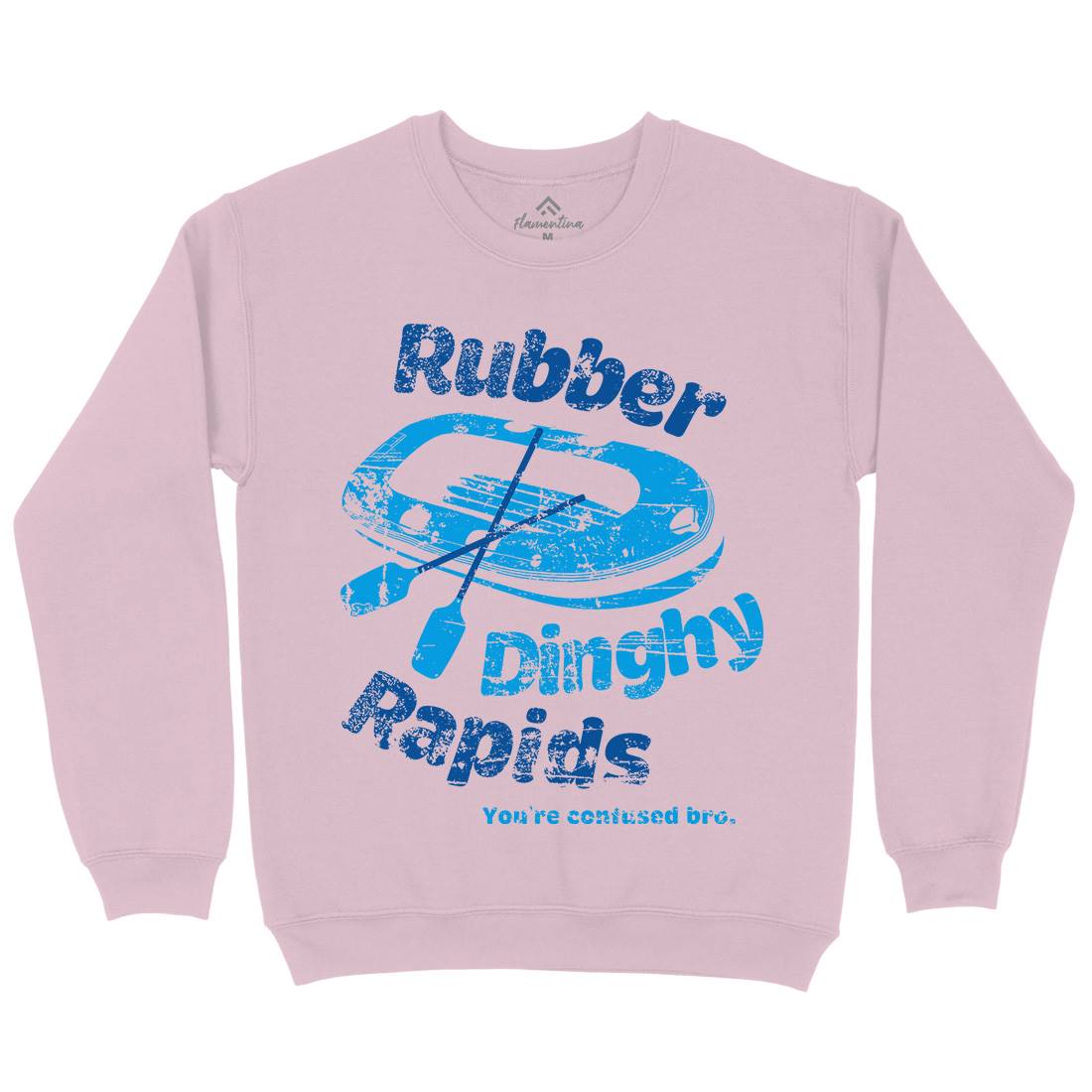 Rubber Dinghy Rapids Kids Crew Neck Sweatshirt Sport D338