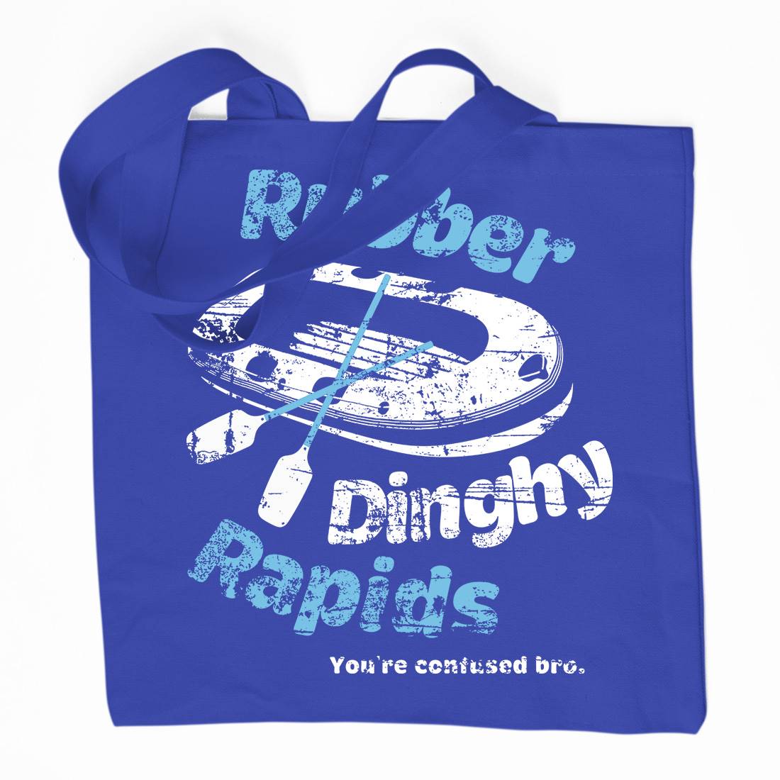 Rubber Dinghy Rapids Organic Premium Cotton Tote Bag Sport D338