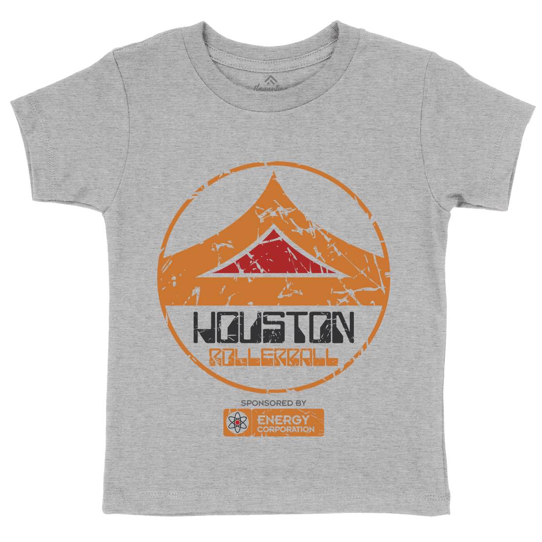 Houston Kids Crew Neck T-Shirt Sport D340