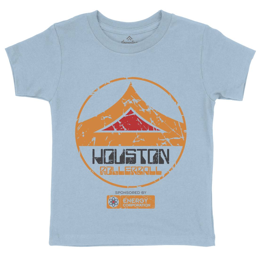 Houston Kids Organic Crew Neck T-Shirt Sport D340
