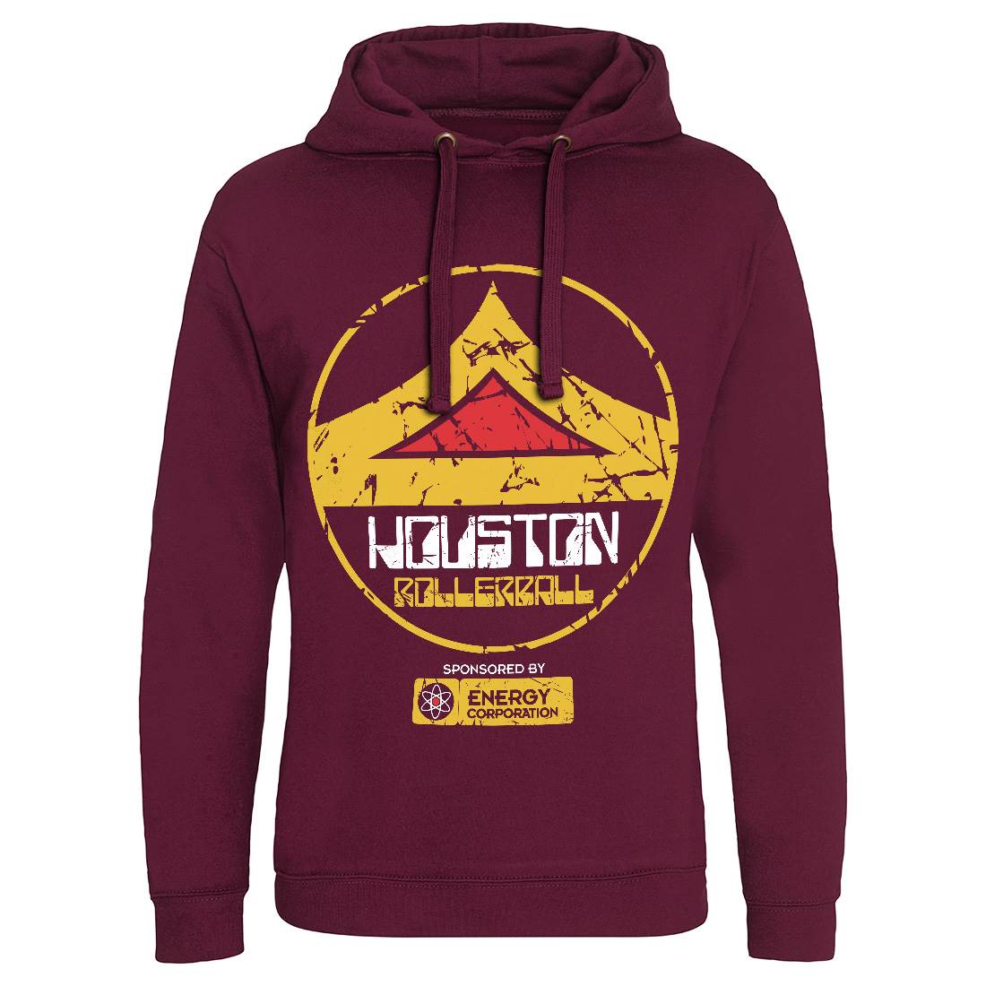 Houston Mens Hoodie Without Pocket Sport D340