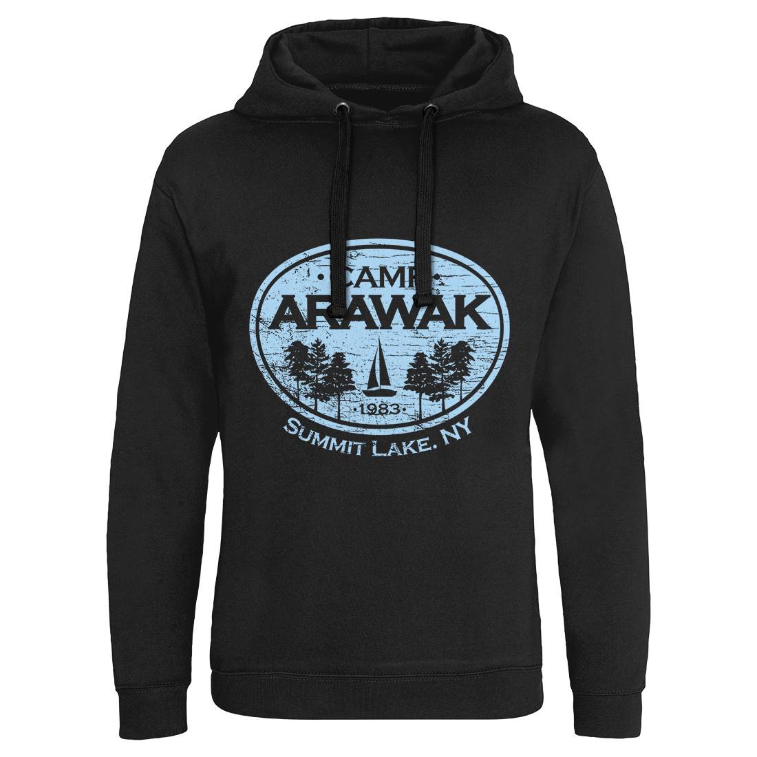 Camp Arawak Mens Hoodie Without Pocket Horror D341